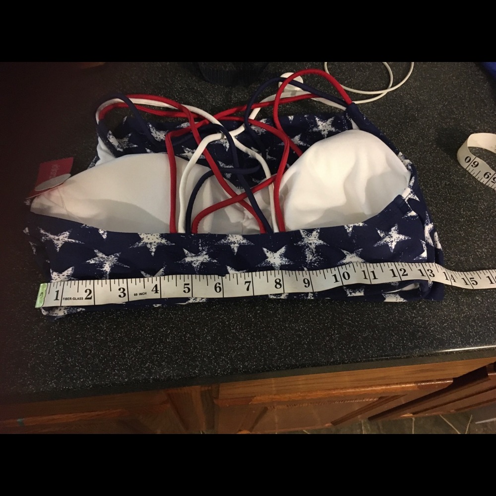 patriotic 4th of July Bikini swimsuit top D/DD - Picture 5 of 5